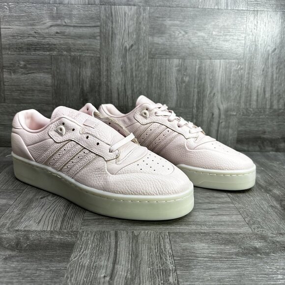 Adidas Rivalry Lux Low Men's size 11.5 Pink Leather Causal Shoes IF7183 - Picture 5 of 8